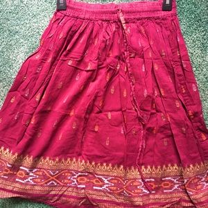Cotton skirt from India